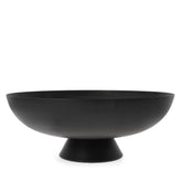 Homla Roh Decorative Bowl Black 13,5X35,5X14 cm